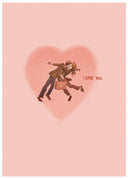 Ansichtkaart I love you