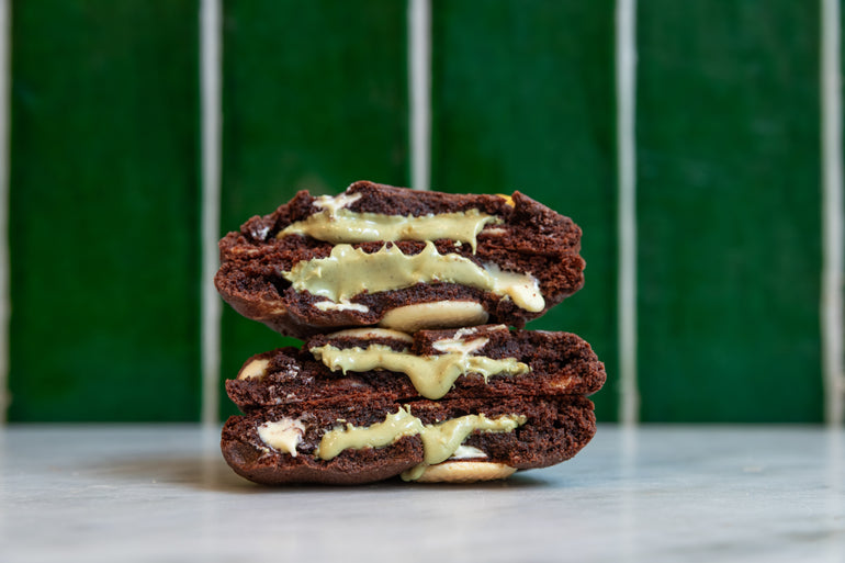 Pistachio brownie