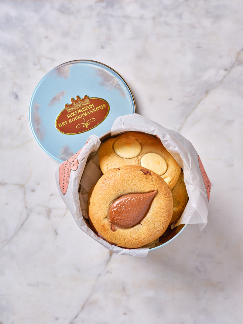 Limited Edition Rijksmuseum koektrommel met 5 koekjes